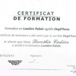 dorothee certificat